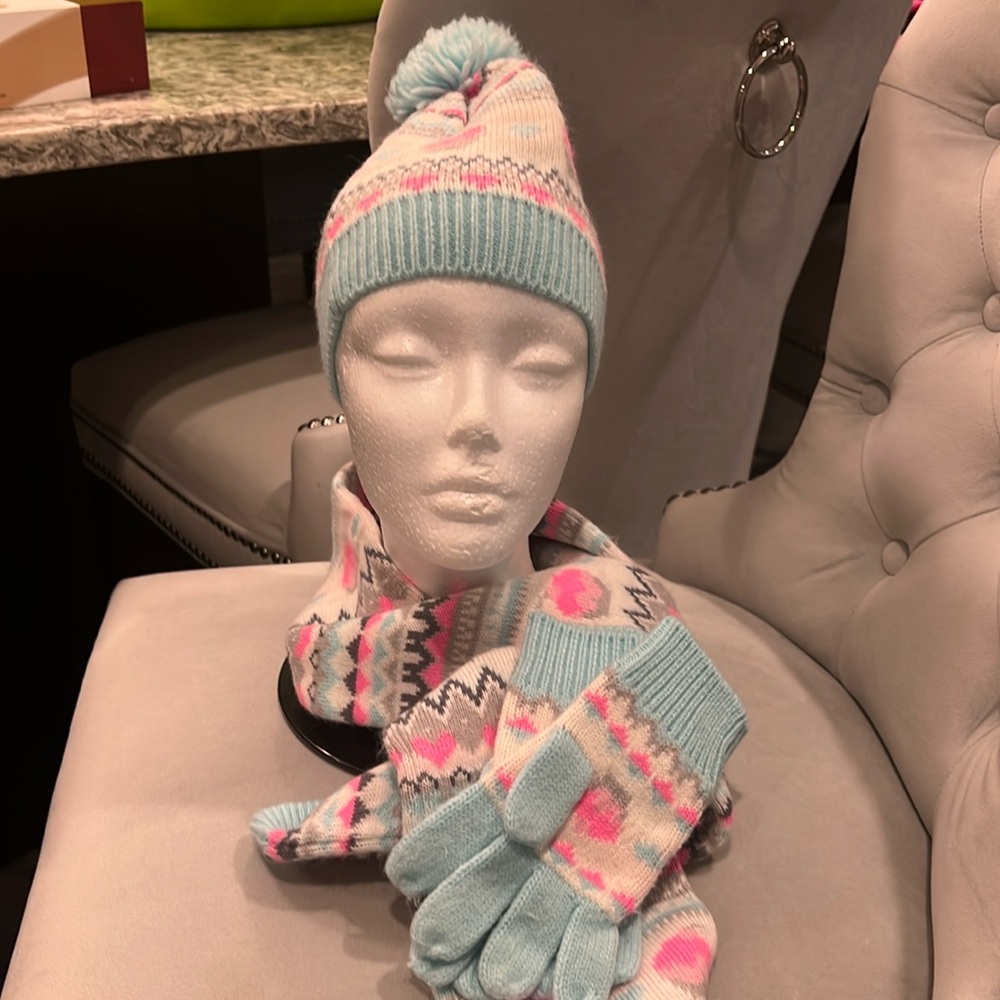 Gymboree hat scarves and glove sets